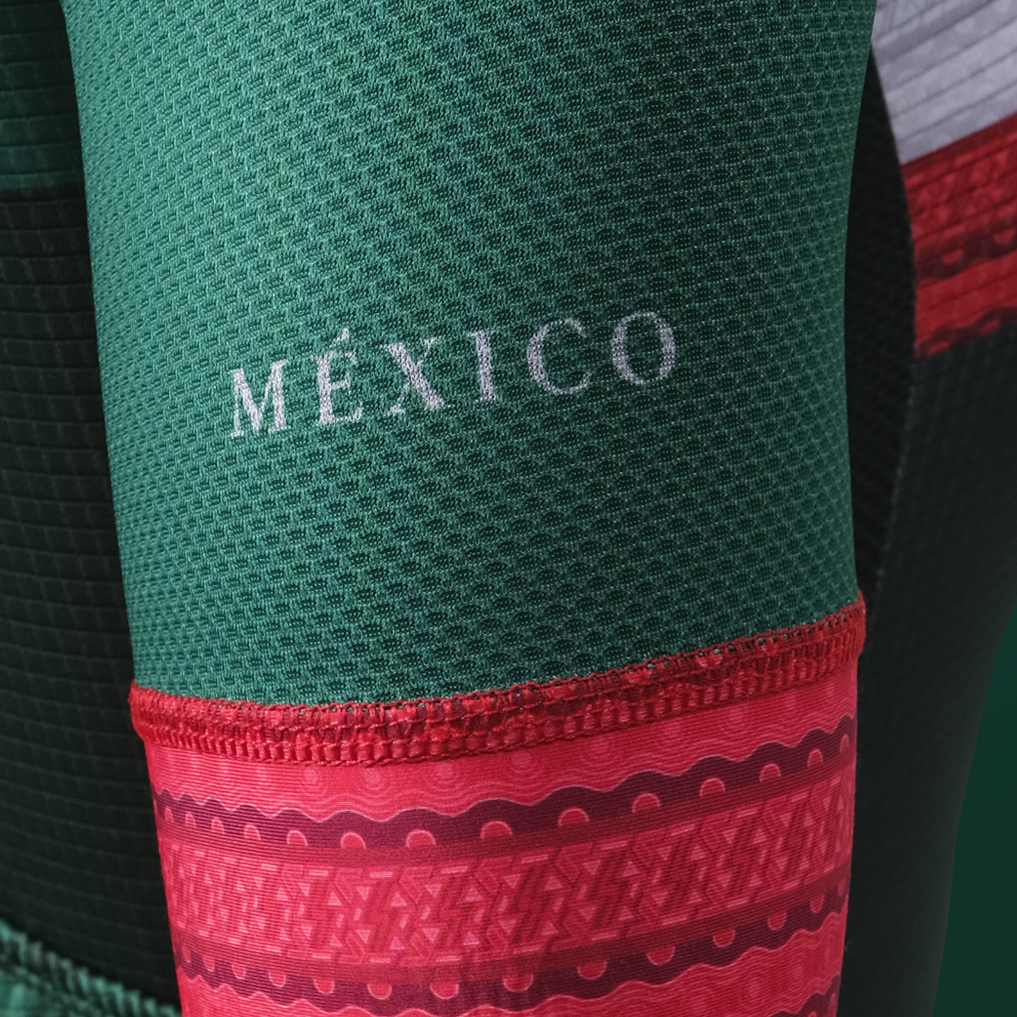 Jersey para ciclismo APHESIS México Esmeralda para caballero